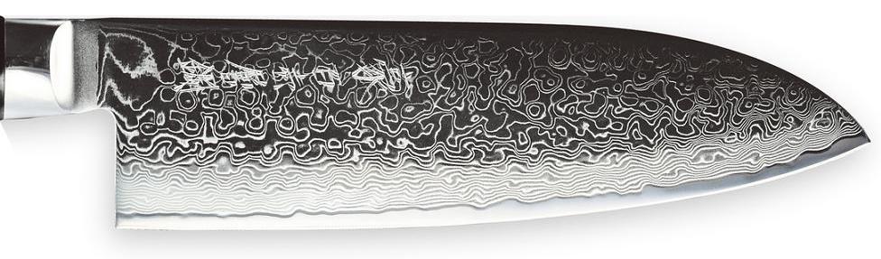 להב סכין שף יפנית מפלדת דמשק תוצרת יקסל יפן
