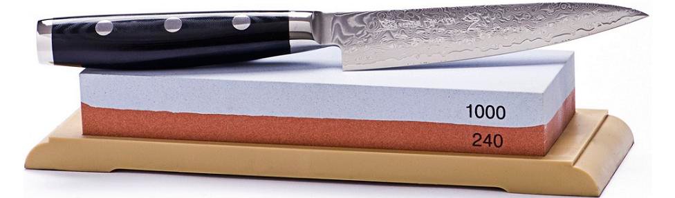 אבן השחזה רטובה דו צדדית להשחזת סכינים Japanese Whetstone
