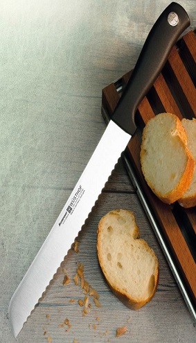 סכין לחם משונן מסדרת Silverpoint של ווסטהוף דרייצק