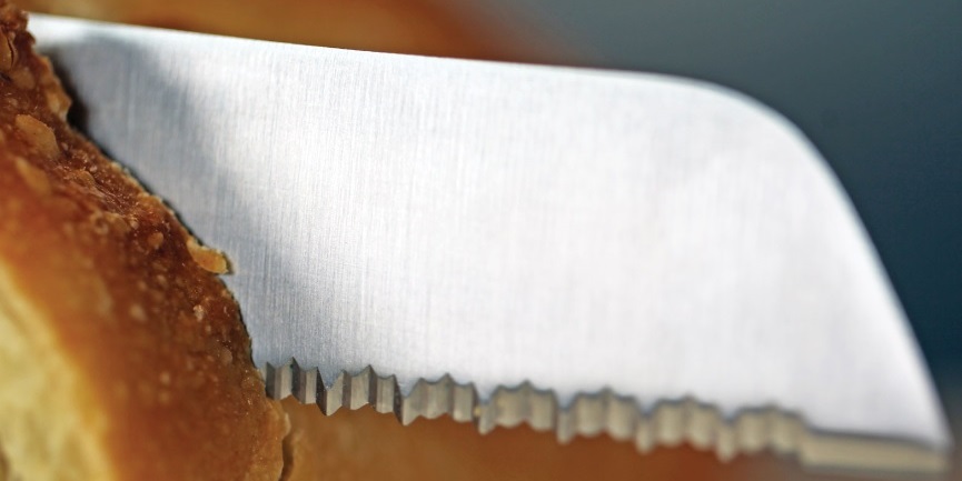להב סכין משונן כפול של ווסטהוף דרייצק