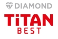 לוגו סדרת מחבתות וסירים Diamond Titan Best תוצרת Woll גרמניה