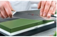אבן השחזה דו-צדדית רטובה - להשחזת סכיני מטבח