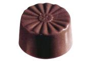 תבנית פוליקרבונט עיגול מפוסל פרלינים שוקולד