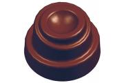 תבנית פוליקרבונט גביע מסוחרר פרלינים שוקולד