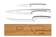 סט סכינים משולב Deglon® Meeting 3 P. OAK Base